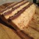 Healthy and better Twix slice